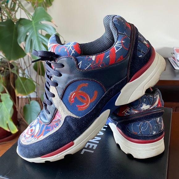 CHANEL Shoes - CHANEL Graffiti Sneakers